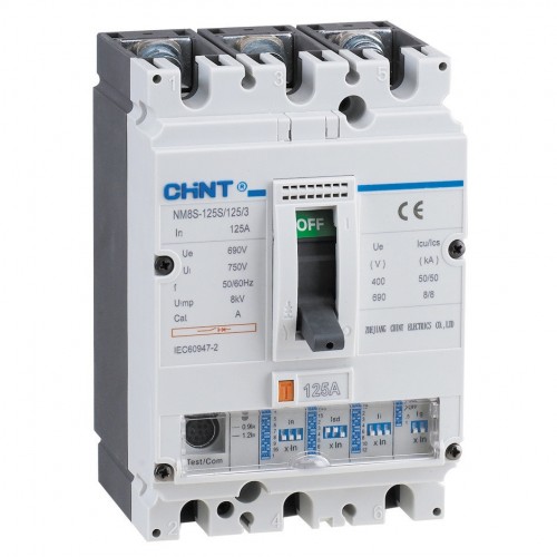 Автоматический выключатель NM8S-400S 3P 350А 70кА с электронным расцепителем (CHINT) - купить