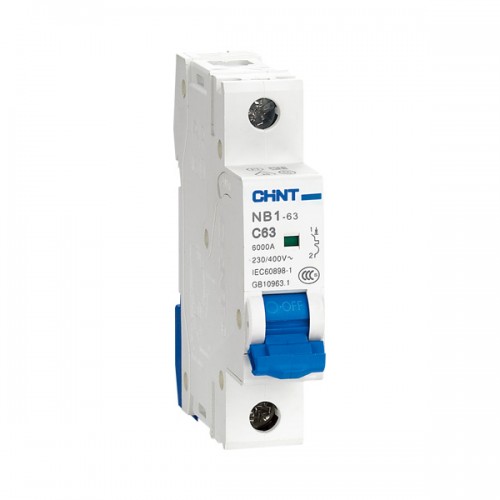Автоматический выключатель пос.тока NB1-63DC 1P C20A DC250В 6kA (R) (CHINT) - купить